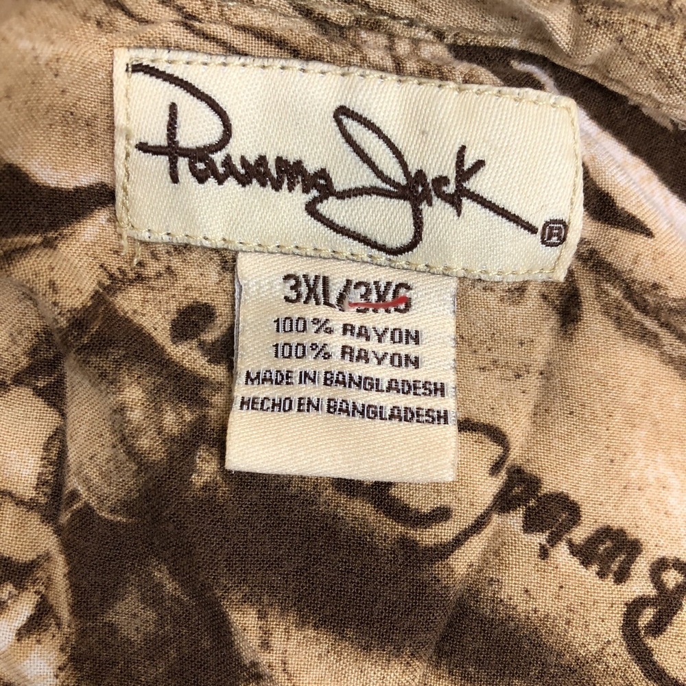 Panama Jack Aloha Shirt 3XL Vintage Multicolored Floral Soft Rayon XXXL - Picture 3 of 6